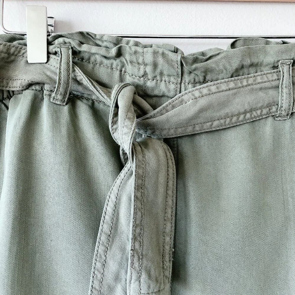 RW&Co Denim Shorts With Removable Sash XXL green shorts cargo olive green - Picture 6 of 15